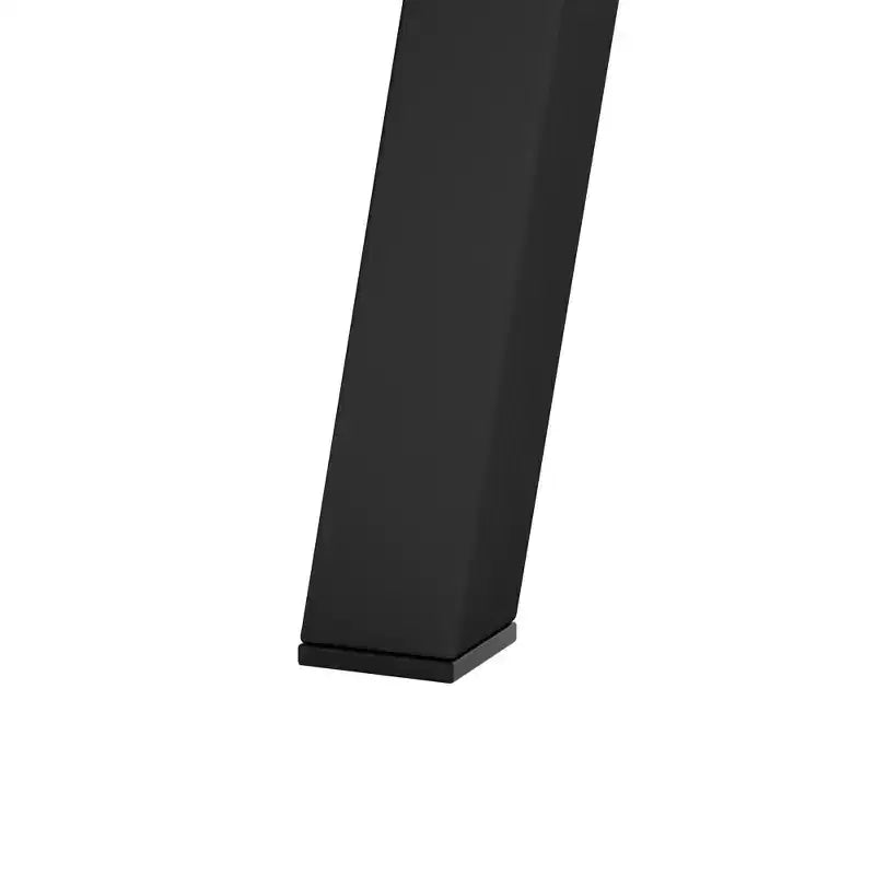 Tavolo da pranzo rotondo moderno, piano in vetro temperato, gambe in metallo dorato, 4 posti, 36"