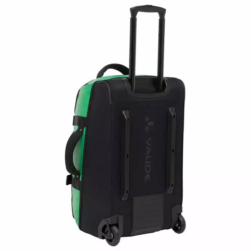 Valigia trolley da 65 litri con ruote, senza PVC, tela ecologica, maniglie imbottite