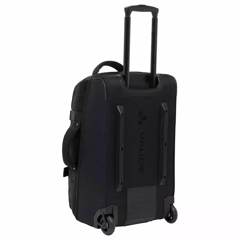 Valigia trolley da 65 litri con ruote, senza PVC, tela ecologica, maniglie imbottite