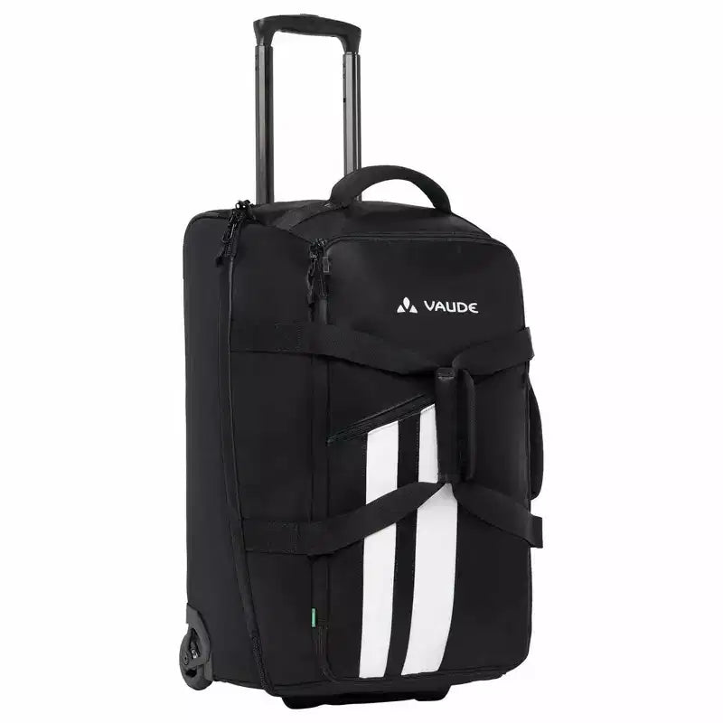 Valigia trolley da 65 litri con ruote, senza PVC, tela ecologica, maniglie imbottite