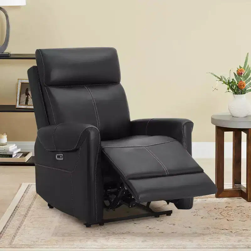 Spruce & Spring Wall Hugger Power Recliner with USB Ports