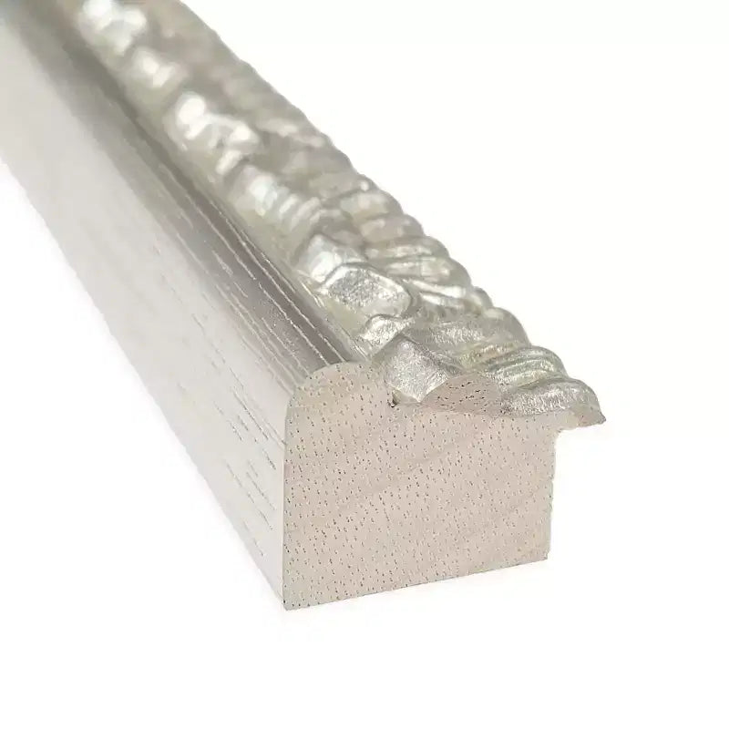 Specchio da parete per bagno Amanti Art Bethany, con cornice in legno, smussatura da mezzo pollice