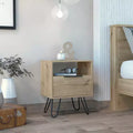 GDFStudio Callie Farmhouse 2-Tier Nightstand