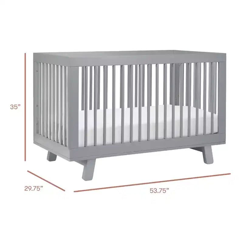 Culla convertibile 3-in-1 Babyletto Hudson con kit di conversione per lettino per bambini
