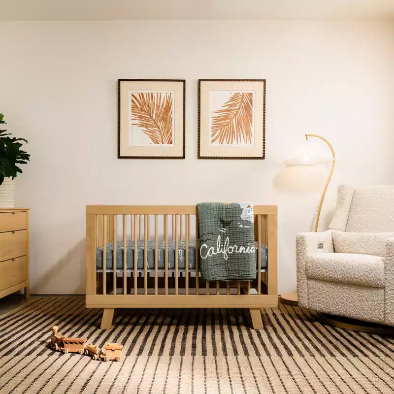 Culla convertibile 3-in-1 Babyletto Hudson con kit di conversione per lettino per bambini