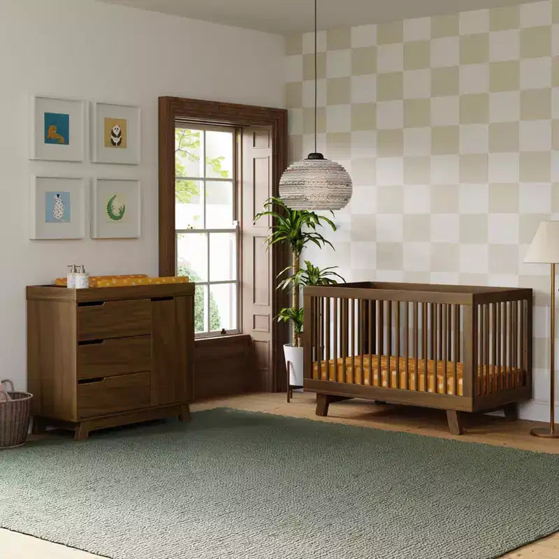 Culla convertibile 3-in-1 Babyletto Hudson con kit di conversione per lettino per bambini