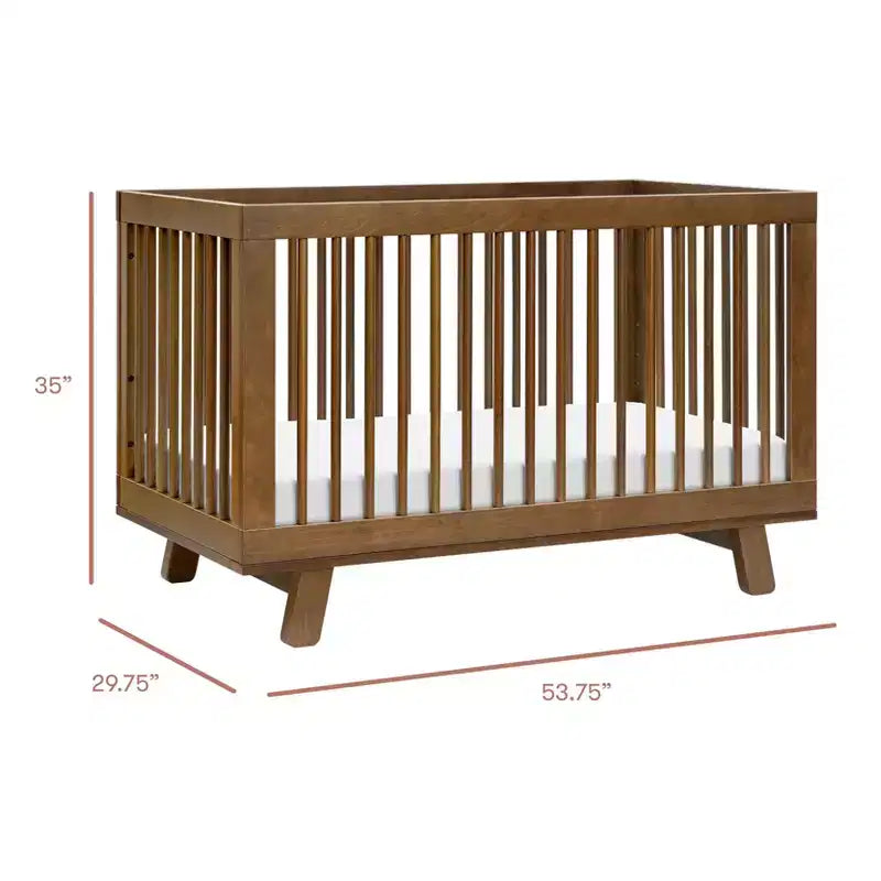 Culla convertibile 3-in-1 Babyletto Hudson con kit di conversione per lettino per bambini