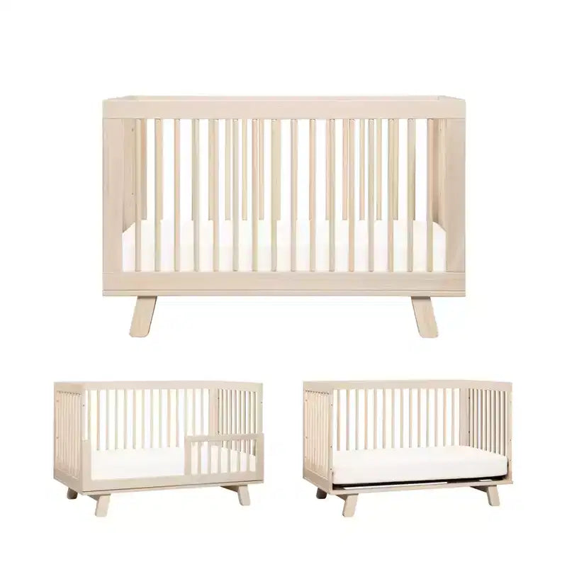 Culla convertibile 3-in-1 Babyletto Hudson con kit di conversione per lettino per bambini