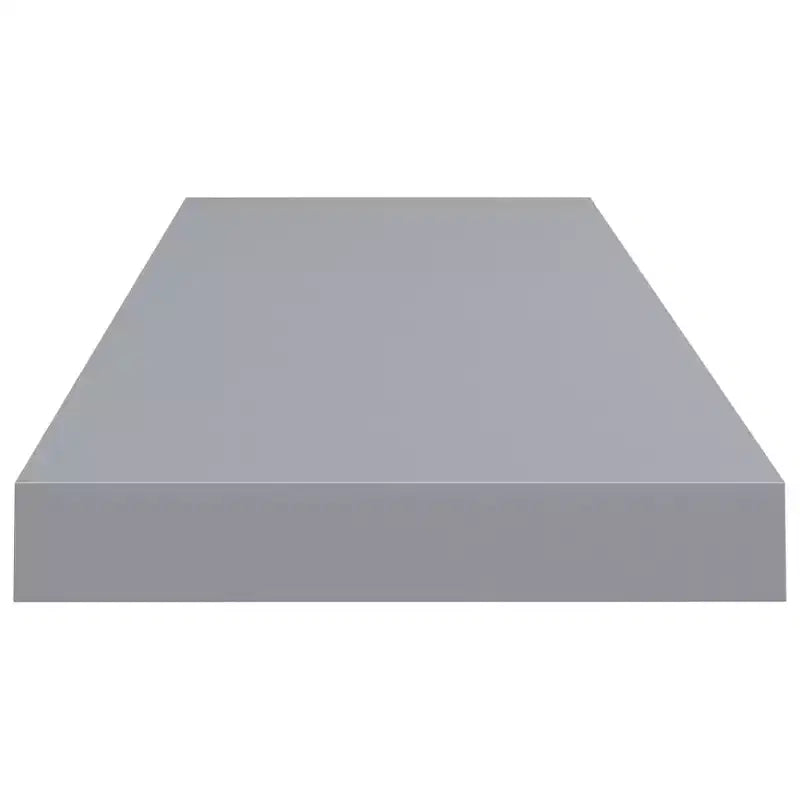 Mensola a muro a nido d'ape grigio MDF, metallo 80 x 23.5 x 3.8 cm
