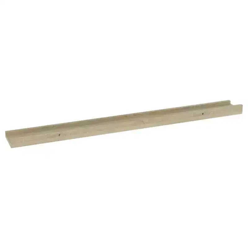 Set da 4 mensole a muro in MDF, effetto rovere Sonoma, 80x9x3 cm
