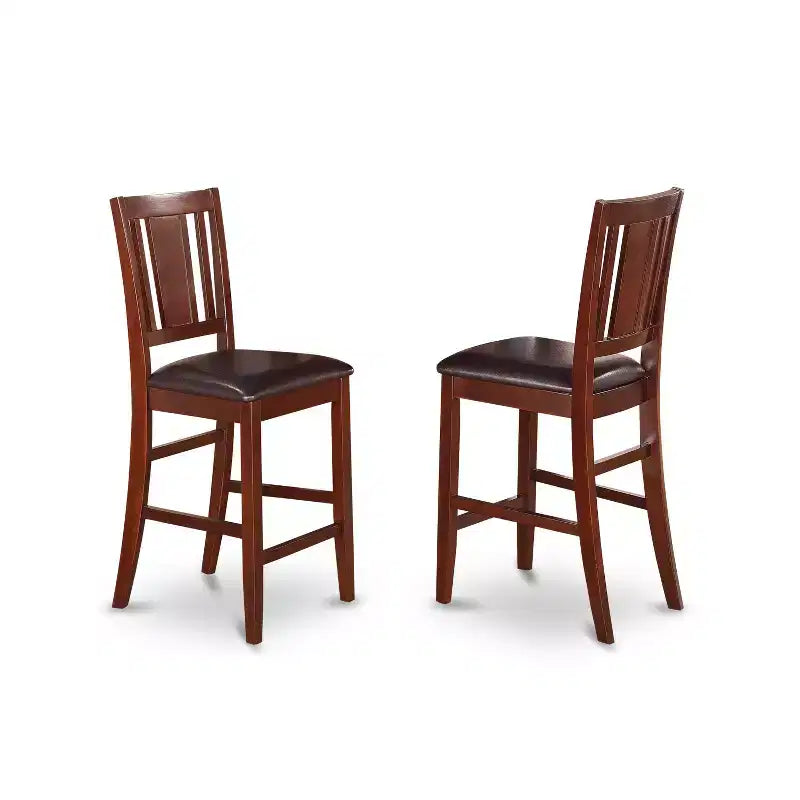 Set da pranzo ad altezza bancone - Tavolo e sedie a 5 pezzi - Set cucina moderno - Tavolo quadrato 36x36 pollici