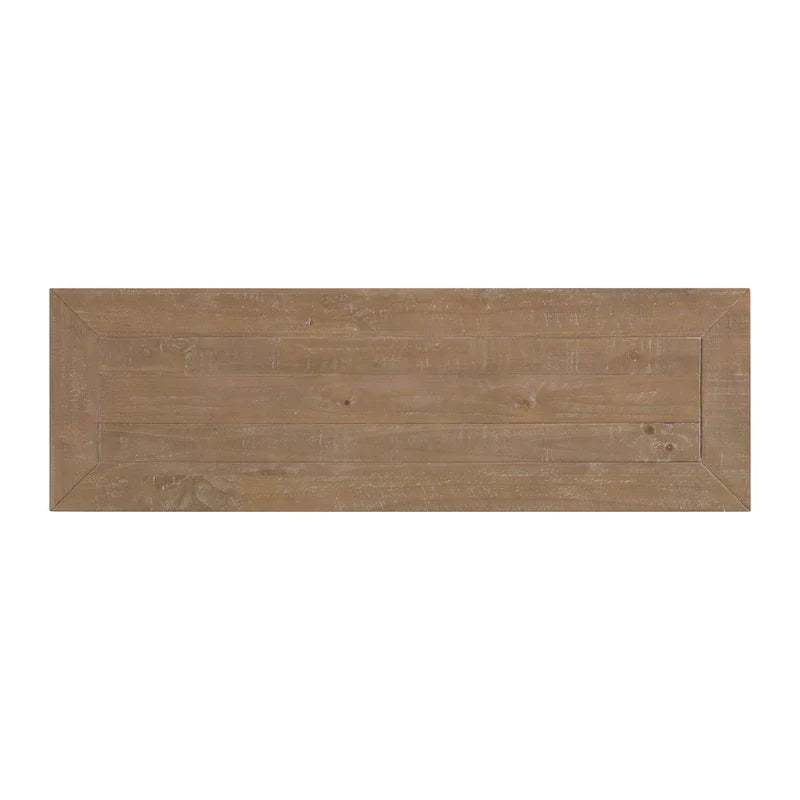 The Gray Barn Downington Consolle da Divano in Legno Massello a 2 Cassetti